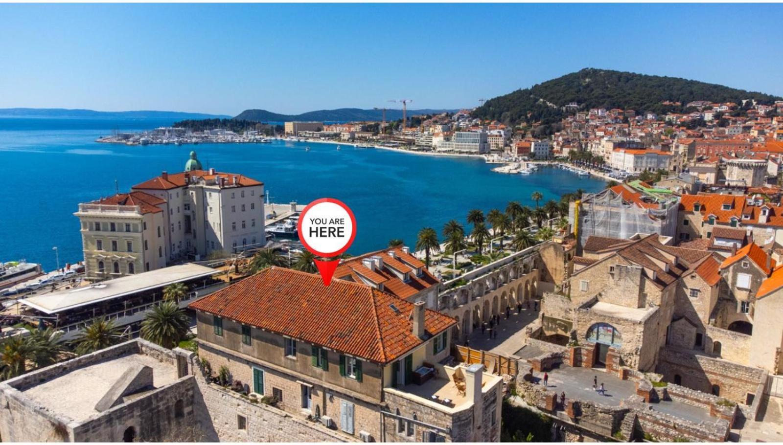 Diocletian Tower - Bella Vista & Palazzo Split Exterior foto